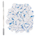 56Pcs Metal Stickers for Magnetic Makeup Palette + Spatula