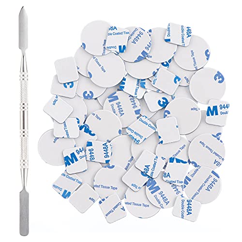 56Pcs Metal Stickers for Magnetic Makeup Palette + Spatula