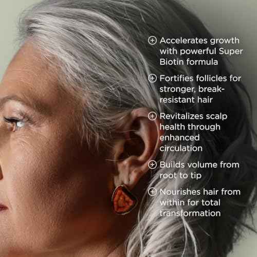 NOOR HAIR Healthy Hair Formula, Hair Growth Supplement Supporting Thick Hair and Fast Hair Regrowth. Vitamin C, B6, Zinc, Propietary Non-GMO & Gluten Free Womens Hair Loss Vitamins - 30 Day Supply