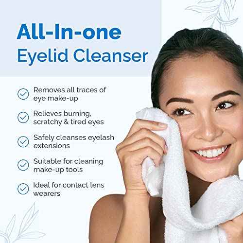 All-in-One Lash Extension and Eyelid Cleanser Gel, Makeup Remover with Tea Tree Oil, Eyelash Care Must-Have, 30 ml - EyeCleanse
