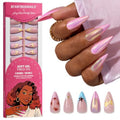 BTARTBOXNAILS Soft Gel Press On Nails, 160Pcs Long Stiletto