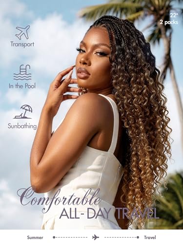 LUVME Deep Wave Crochet Hair 20 Inch 100% Human Hair