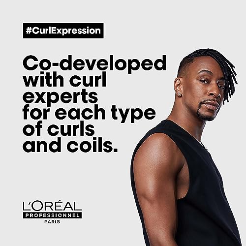 L'Or?al Professionnel Paris Curl Expression Mask - Moisturizes and Pre-Detangles For Curly and Coily Hair Types, Adds Shine, Paraben-Free