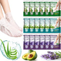 18-Pack Moisturizing Foot Mask for Dry Cracked Feet - Hydrating Sock Masks