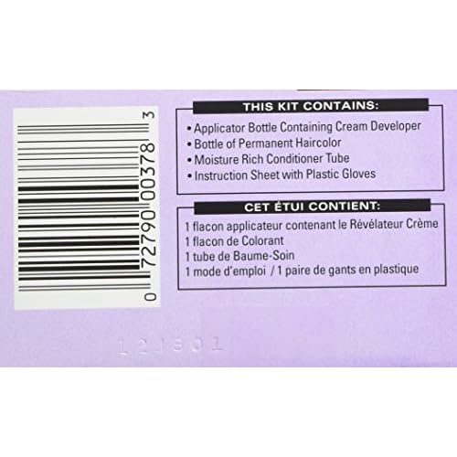 SoftSheen-Carson Long-Lasting True-to-Tone Colour, Permanent, Honey Blonde 378 (Pack of 3)