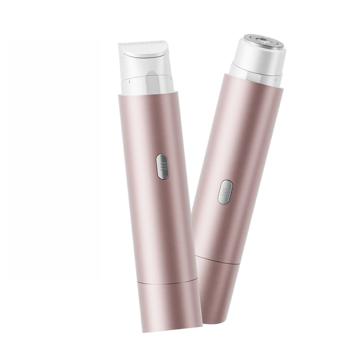 2 in 1 Womens Razors Shaver Bikini Tnimmer, Women Electric Razors for Shaving Underarms Leg Pubic Facial Hair Removal for Waterproof Wet and Dry IPX8