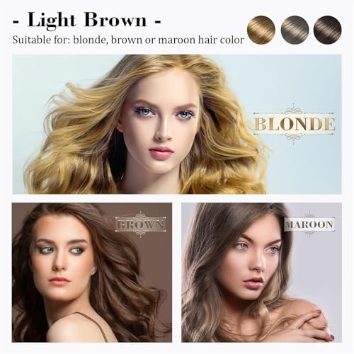 Microblading Eyebrow Pen 4-Fork-Tip - Waterproof Light Brown