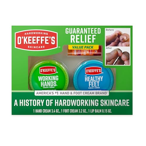 O'Keeffe's Skin Care Gift Set - Hand, Foot & Lip Repair