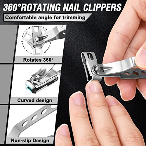 Heavy Duty Toenail Clippers for Thick Nails - 7-Piece Set