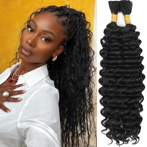 Boho Braiding Hair 20 Inch Deep Wave 2 Pack
