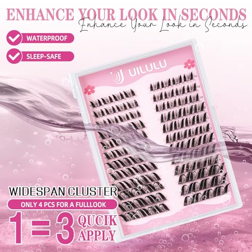 Manga Fairy Lash Clusters Kit 10-16mm D Curl Eyelashes