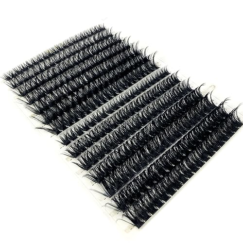 60D 80D Mink Eyelash Clusters - Natural 3D Volume Lashes