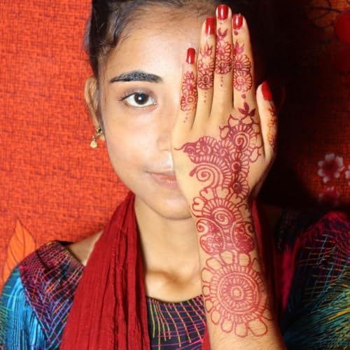 12 Sheets Henna Stencil Kit Arm Hand Henna Tattoo Template Temporary Indian Arabian Glitter Airbrush Tattoo Stickers