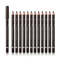 Dark Brown Eyebrow Pencil Set - 12 Waterproof Eyebrow Pens