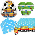 Cartoon Story Birthday Party Tableware Set for 20 Guests