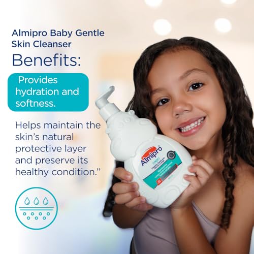 almipro Syndet Baby Hair and Body Wash with Oatmeal and Aloe Vera. 400 gr. - 14 Oz.