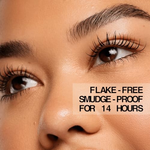 about-face Volumizing Mascara ? Jet Black | Clean, Vegan, Cruelty-Free | Amplifies, Lengthens & Lifts Lashes | Smudge-Proof, Flake-Free Formula | 0.43 oz