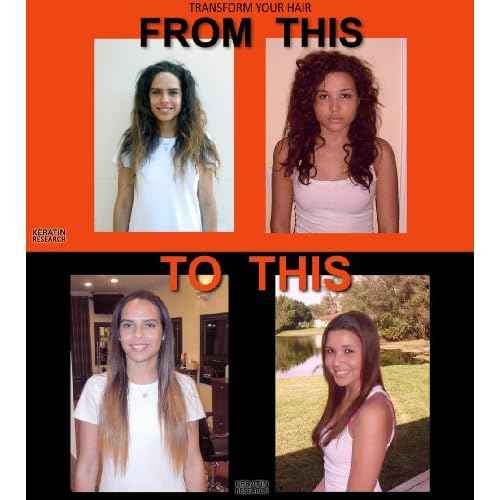 Brazilian Keratin Hair Treatment Professional X Large 1000ml Bottle with Easy Comb Proven Amazing Results