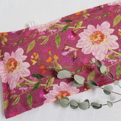 Mint Eye Pillow with Flaxseed & Eucalyptus | Handmade USA