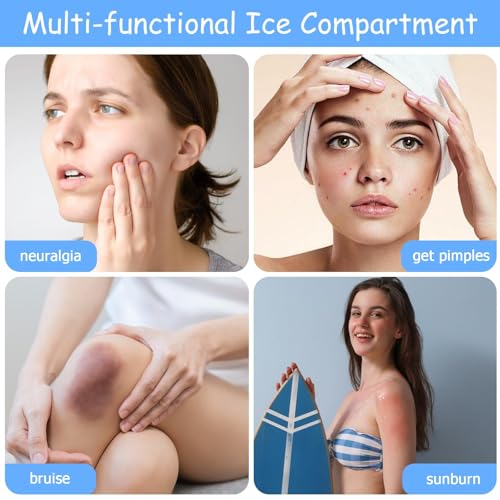 Ice Roller for Face 3-Pack | Cooling Depuffer & Neck Massager