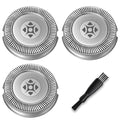 SH30 Replacement Heads Compatible with Shavers Series 3000 2000 1000 S738 S1560 Click and Style Shaver,SH30 Replacement Double Blades for Series 3000 Replacement Blades,3pcs.