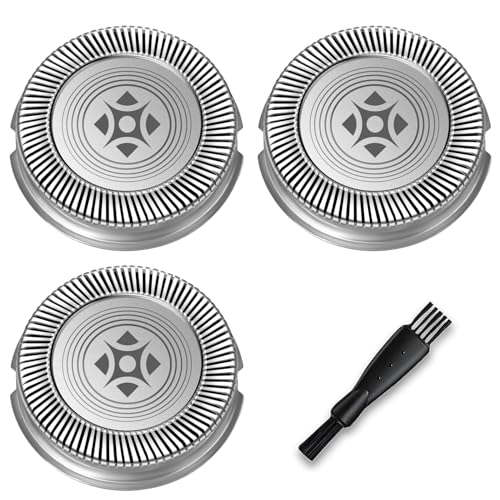 SH30 Replacement Heads Compatible with Shavers Series 3000 2000 1000 S738 S1560 Click and Style Shaver,SH30 Replacement Double Blades for Series 3000 Replacement Blades,3pcs.