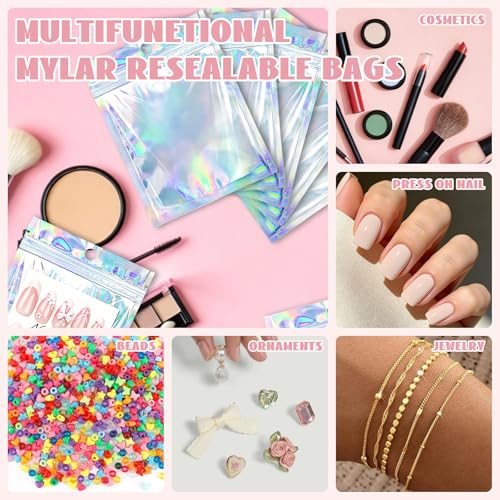 Press On Nail Packaging Kit - 100 Bags, 100 Cards & Tapes