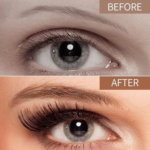 Eyebrow Tattoo 8 Sheets, 72 Pairs Eyebrow Tattoo Sticker Waterproof 10D Hair-Like Temporary Eyebrows Peel Off Brows Grooming Transfers Stickers Makeup for Women, Men, Girls, Brown