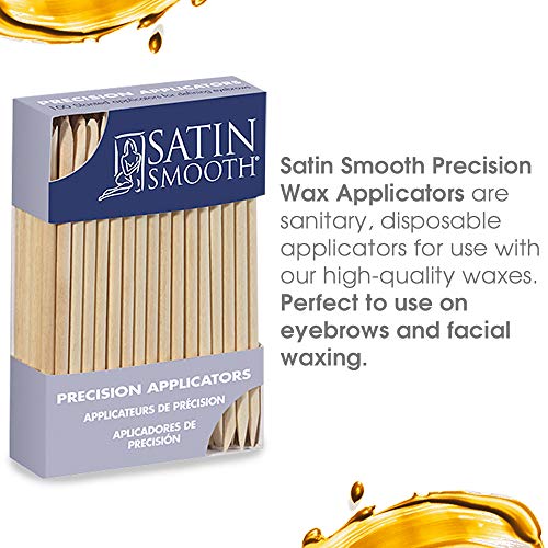 Satin Smooth Precision Applicators 100 ct x 2 packs