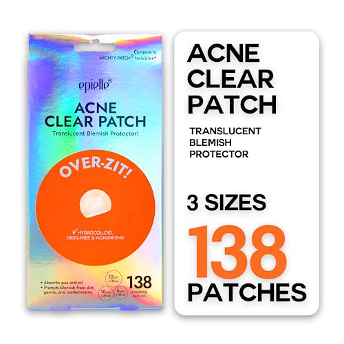 Epielle Acne Patch Over-Zit All Over Face 84 counts + 138 counts more dots