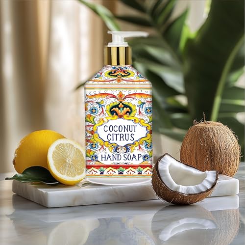 Villa Flora Hand Soap Set - 8 Premium Fragrances 21.5oz
