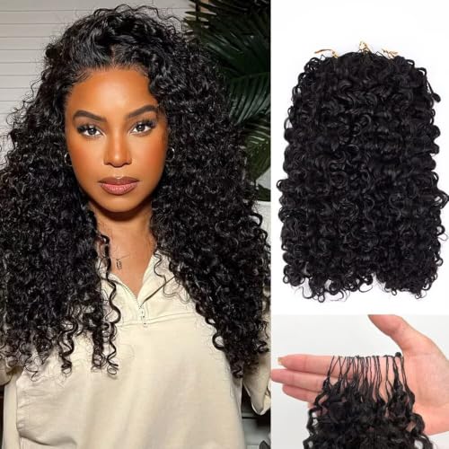 Burmese Curly Crochet Human Hair 120g - Knotless Pre-Separated