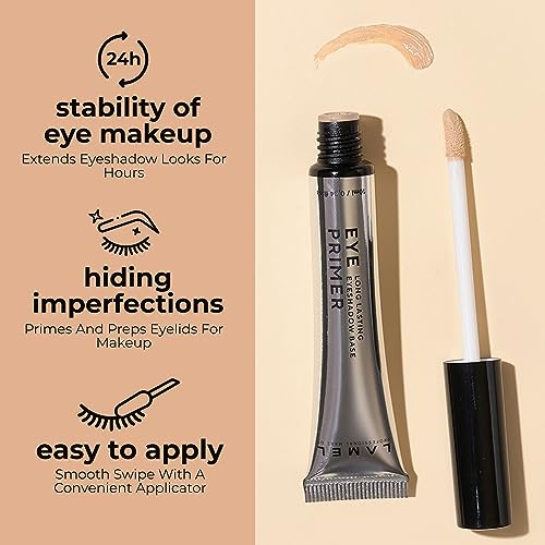 Lamel Insta Eyeshadow Primer – Waterproof Crease-Resistant Eye Base