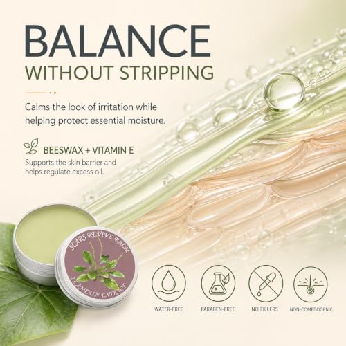 Organic Acne Relief Balm – Sea Buckthorn & Rosehip Face Treatment