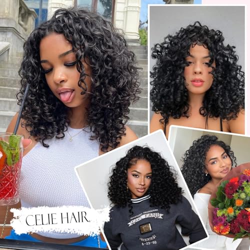 Celie Miracle Knots Crochet Hair Feather Style 12 Inch T30/27 for Black Women