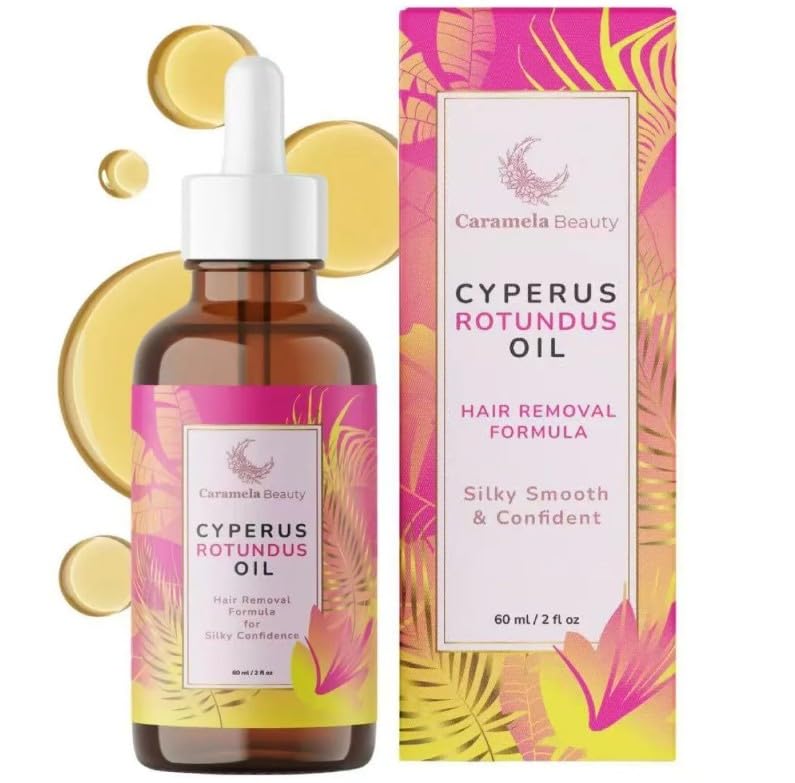 Natural Hair Removal Oil with Cyperus Rotundus - 60ml