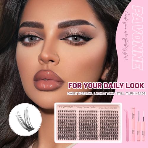 Cluster Lashes 300PCS 10-16mm DIY Eyelash Extension Kit