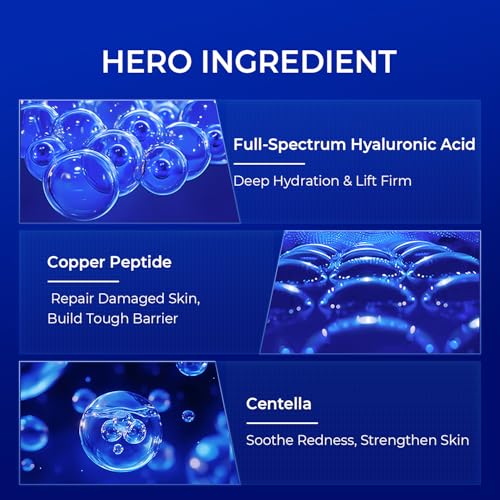Hyaluronic Acid Serum with Copper Peptides for Sensitive Skin
