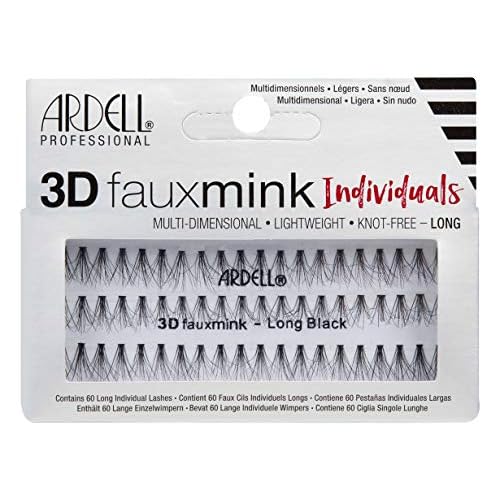 3D Faux Mink Individuals Long (Pack of 6)