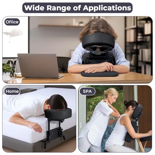3-in-1 Face Cradle Massage Pillow for Desktop, Bed & Mattress