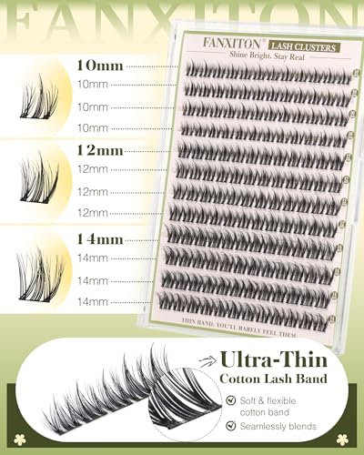 CD Curl Wispy Lash Clusters 10-14mm, 144 DIY Eyelash Extensions