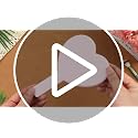 Yalikop 3 Pack Heart Shaped Handheld Cosmetic Mirrors