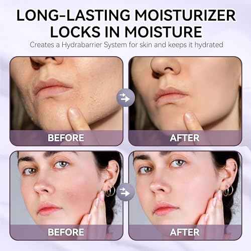 Beef Tallow for Skin, Organic Tallow Face Moisturizer, Whipped Grass Fed Beef Tallow Balm Cream for Skin Care Face Body, Deep Hydrate and Nourish Dry Skin, Lavender - 4 oz