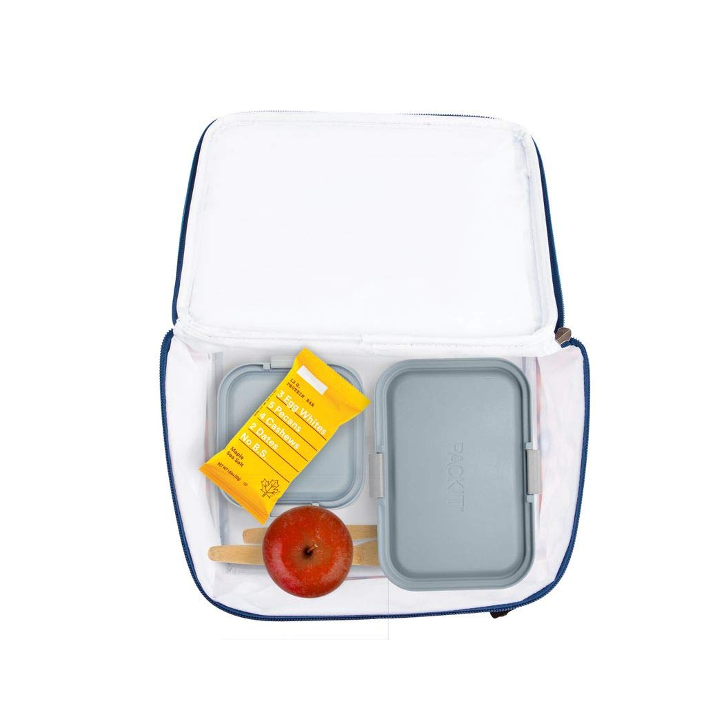 PackIt Freezable Classic Lunch Box, Wild Leopard Orange