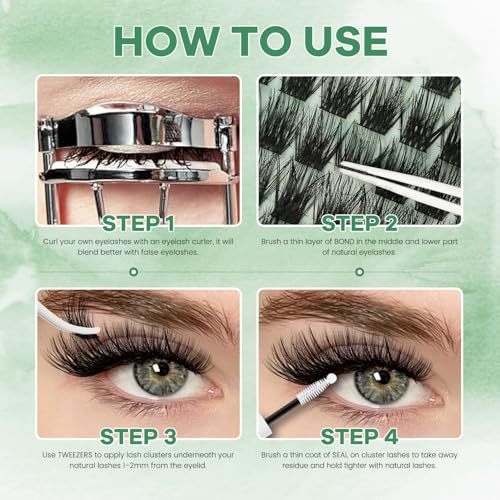 Lash Clusters DIY Extensions 8-16mm Natural Volume Lightweight