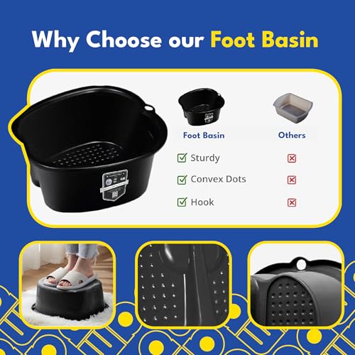 American Wellness Authority Extra Large Foot Bath Basin for Soaking