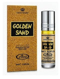 Al-Rehab Golden Sand 0.2 Fl Oz Unisex Perfume Oil Rollerball – Warm, Sweet Amber & Musky Fragrance