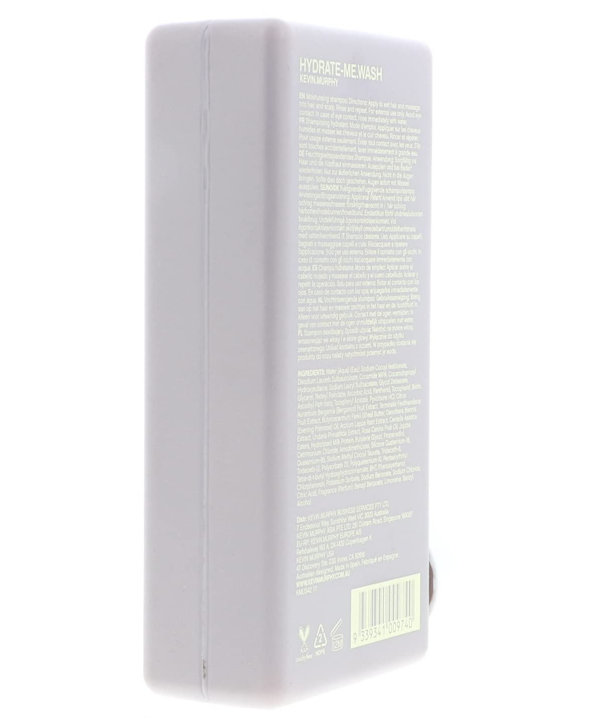 Kevin Murphy Hydrate Me Wash Kakadu Plum Infused Moisture Delivery Shampoo