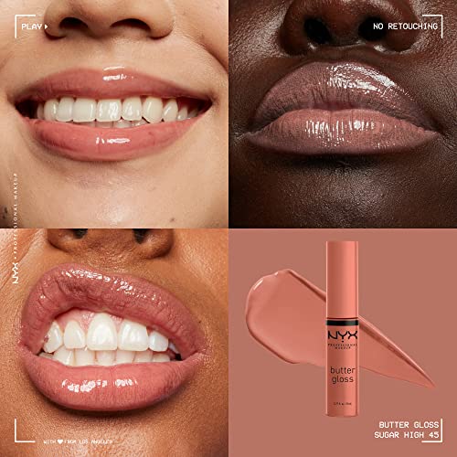 NYX Butter Gloss Lip Gloss Duo - Fortune Cookie & Sugar High