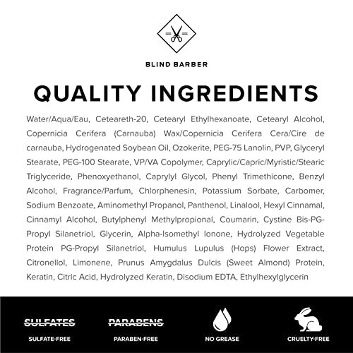Blind Barber 60 Proof Water-Based Hair Wax for Men